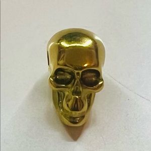 Gold Skull Pendant